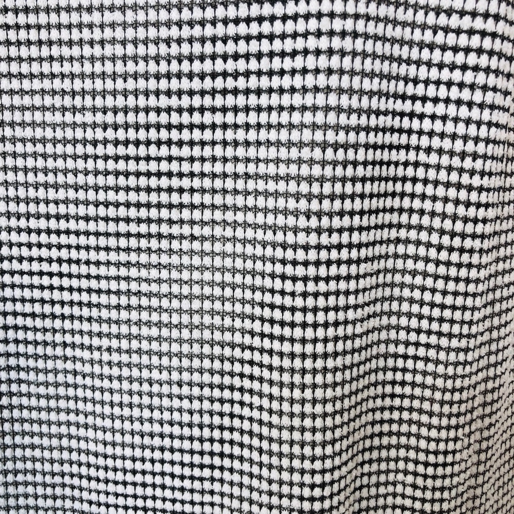 H Halston Illusion Textured Sleeveless Dress 0705 - Picture 7 of 8